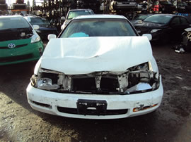 1996 HONDA ACCORD LE, 2.2L AUTO 4DR, COLOR WHITE, STK A14158